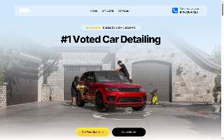 Prestige Shine Detailing website