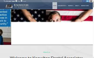 Knowlton Dental Associates website