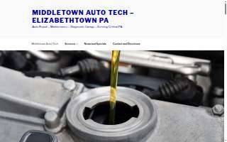 Middletown Auto Tech website