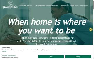 HomeAides, Inc. website