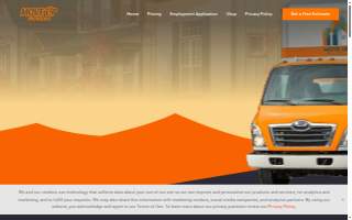 Move Up Movers website
