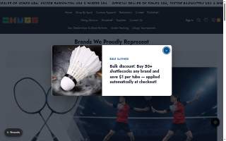 CHUGS Sporting Goods website