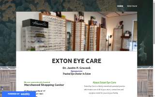 Exton Eye Care, Dr. Justin P. Greczek website
