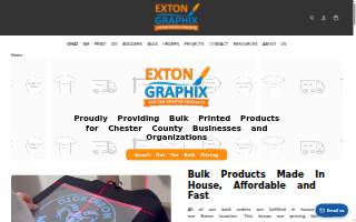 Exton Graphix website