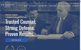 Skinner Law Firm of Exton website