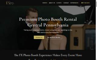 FX Photo Booths LLC website