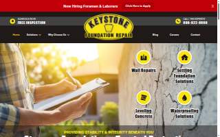 Keystone Foundation Repair of Fullerton website