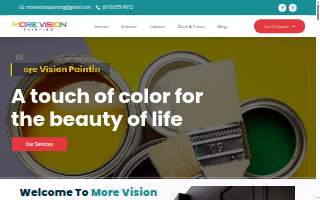 More Vision Painting Inc. website