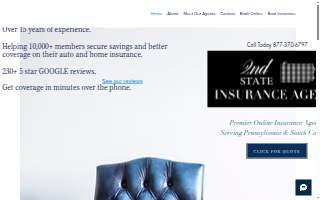 2nd State Insurance Agency website