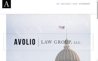 Avolio Law Group, LLC website