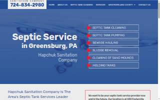 Hapchuk Sanitation Company website