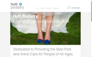 Hutt Podiatry, Inc website