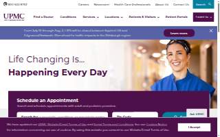 UPMC Allergy and Immunology website