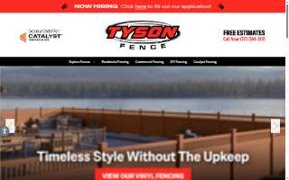 Tyson Fence Co website