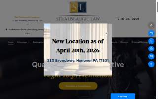 Strausbaugh Law website