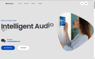 iAV Design website