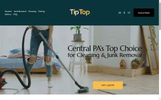TipTop Dwelling website