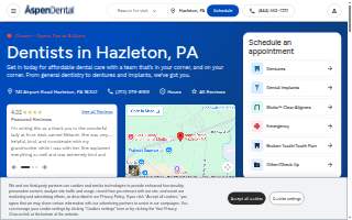 Aspen Dental - Hazleton, PA website