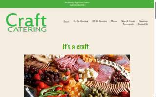 Craft Catering LLC website