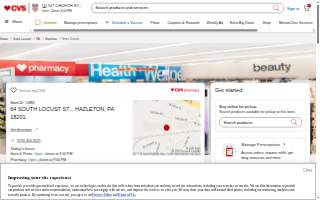 CVS Pharmacy website