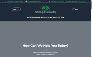 Hazle Compounding website