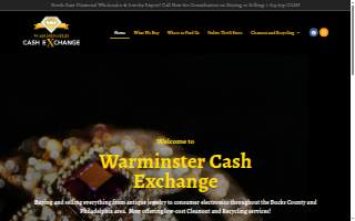 Warminster Cash Exchange Pawn Shop website