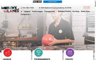 Mohawk Lanes website