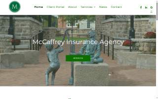 McCaffrey Insurance website