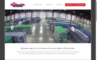 McQuaide Logistics website