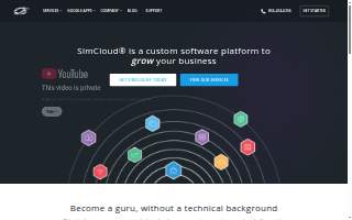SimCloud website