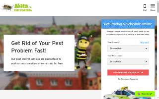 Akita Pest Control website
