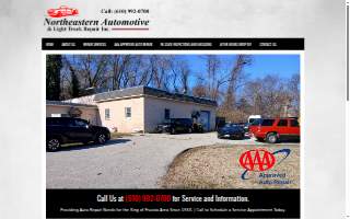 Northeastern Auto & Light Truck Repair website