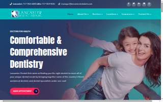 Lancaster Dental Arts website