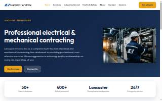 Lancaster Electric Inc. website