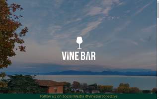Vine Bar website