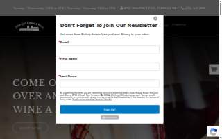 Bishop Estate Vineyard and Winery website
