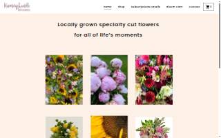 HoneyLush Blooms website