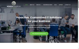 Netmedia Solutions website