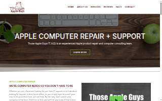 Those Apple Guys - Apple Computer Repair of Lansdale website