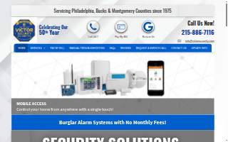 Victor Security, Inc. of Lansdale website