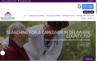 Affectionate Home Health Care Services LLC website