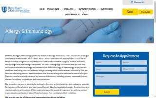 BMMSA Allergy division website