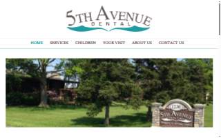 5th Avenue Dental website