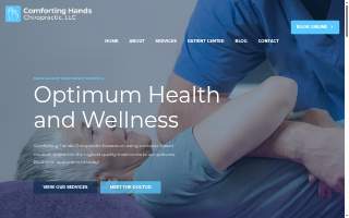 Comforting Hands Chiropractic, LLC website