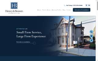 Henry & Beaver, LLP website