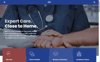 Lebanon Internal Medicine Associates website