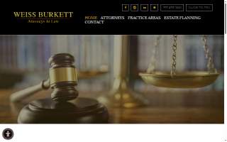 Weiss Burkett website