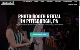 DigiBooths website