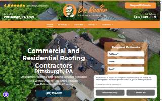 Dr. Roofer website