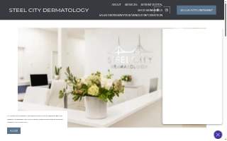 Steel City Dermatology website